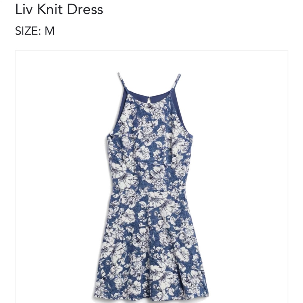 Fortune + Ivy Blue Floral Dress